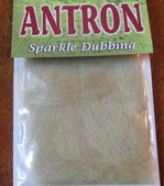 antron sparkle dubbing  Wapsi lt olive dun